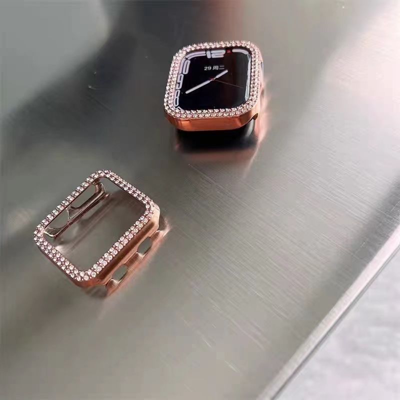 Ốp Bảo Vệ Mặt Đồng Hồ Apple Watch Series 7 SE 6 5 4 3 40mm 44mm 41mm 45mm 38 / 42mm