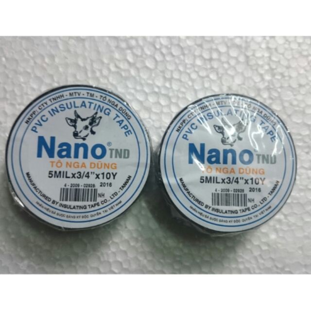 CUỘN BĂNG DÍNH ĐIỆN NANO SỊN