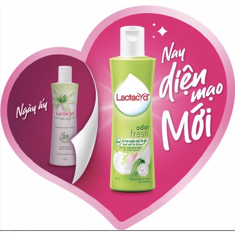 {Hà Nam}Bộ Dung Dịch Vệ Sinh Phụ Nữ Lactacyd Soft &amp; Silky Dưỡng Ẩm 250ml + Odor Fresh Ngăn Mùi 24H 250ml (tím và xanh)