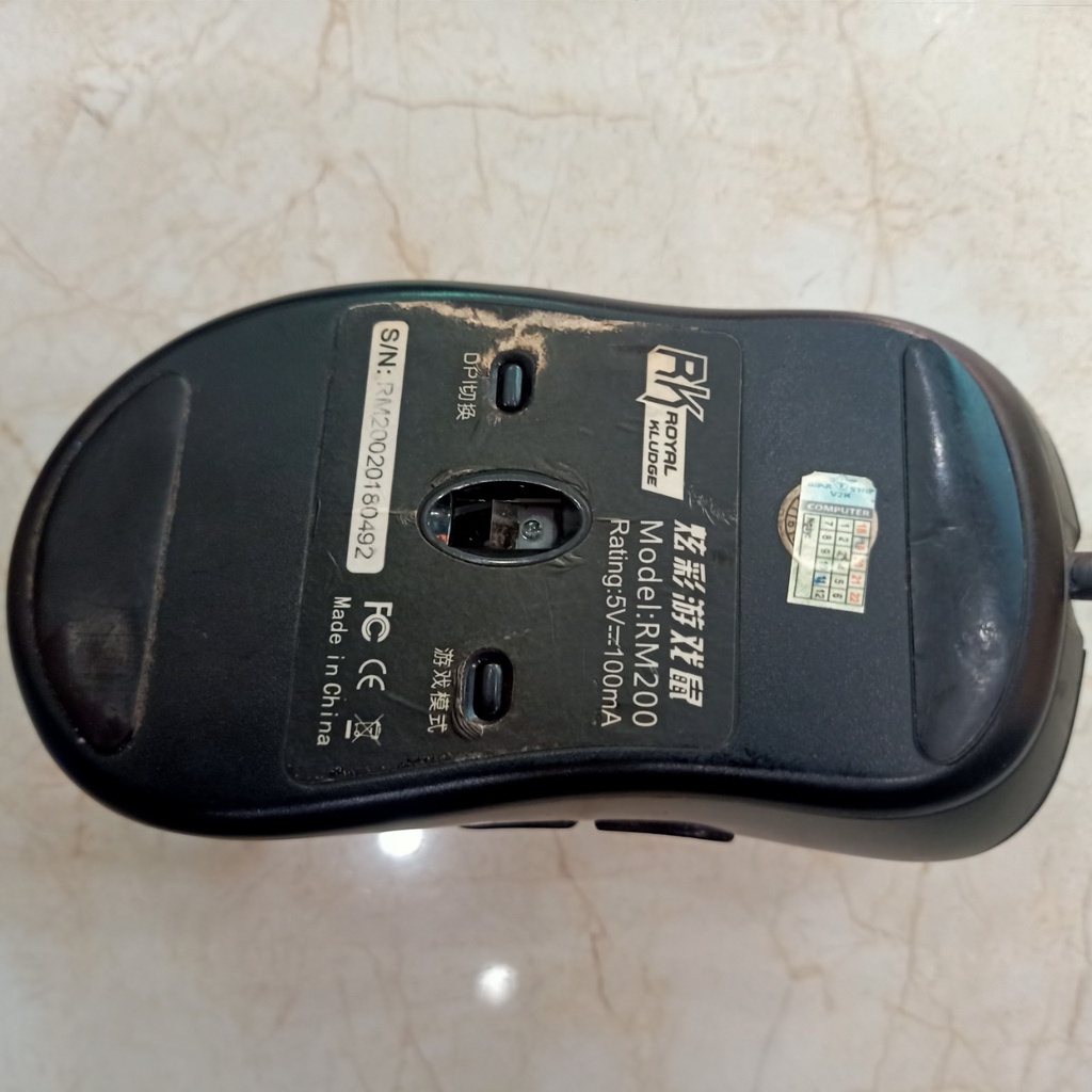 Chuột Royal Kludge RM200 RGB Gaming thanh lý giá tốt