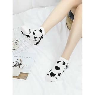 LỐ 10 ĐÔI TẤT BÒ SỮA CỔ CAO SIÊU ẤM HỌA TIẾT DỄ THƯƠNG