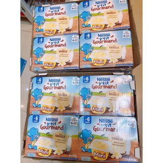 Váng sữa Nestle Pháp vị vani vỉ 6 hộp