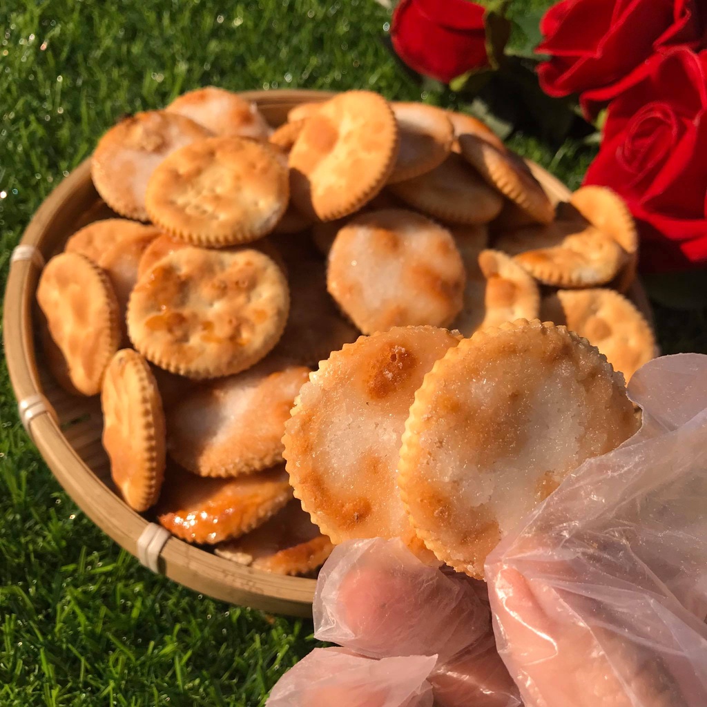 1 Kg Bánh Lạt Đường Tròn - Siêu Hot