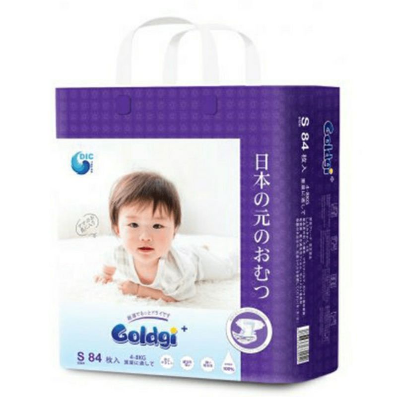 Bỉm Goldgi+/Goldgi X5 dán/quần NB92/S84/M60/M66/L48/L56/XL44/XXL32