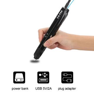 8.23【COD】High Temperature PLA 3D Pen 3D Printing Pen Drawing Printer With Free Filament