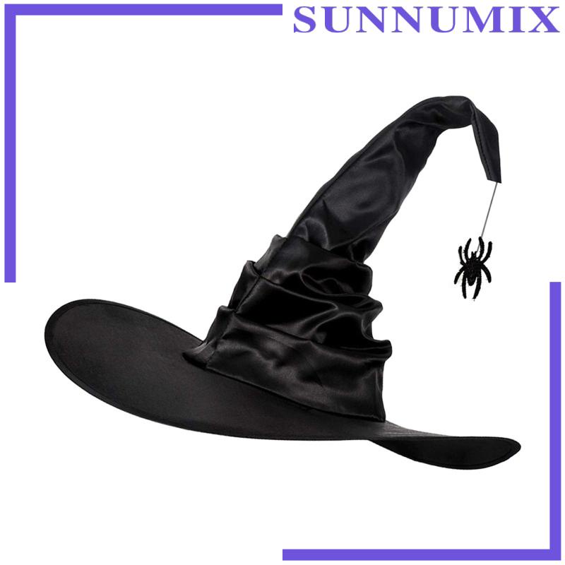Mũ Phù Thủy Hóa Trang Halloween Cho Nam Nữ