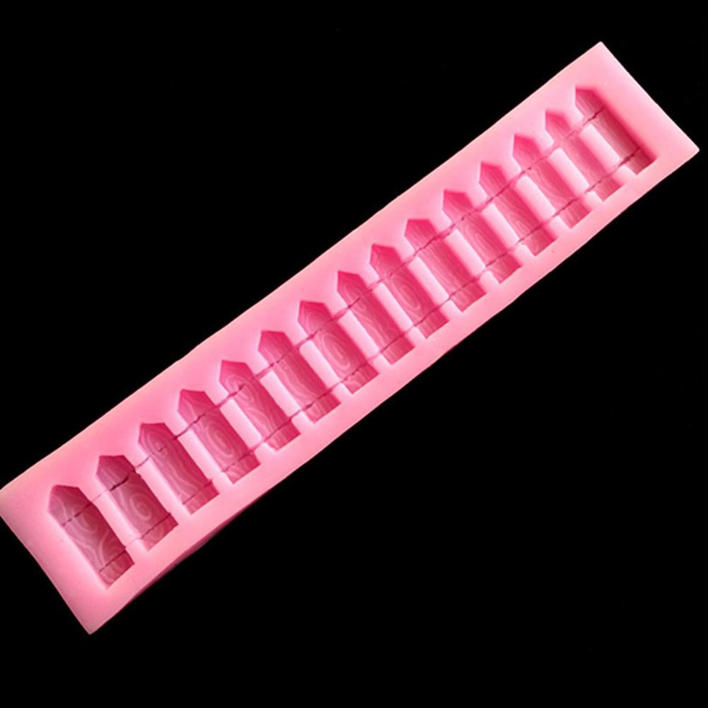 Khuôn silicon làm bánh tạo hình hàng rào sân vườn