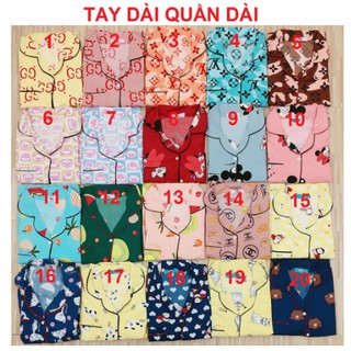 Bộ Pijama Kate Thái - [Tay Dài Quần Dài]