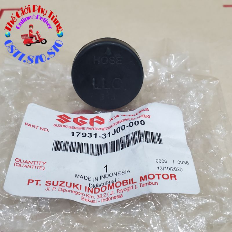 Nắp đậy bình nước tản nhiệt Satria fi Zin Indo - 17931-31J00-000