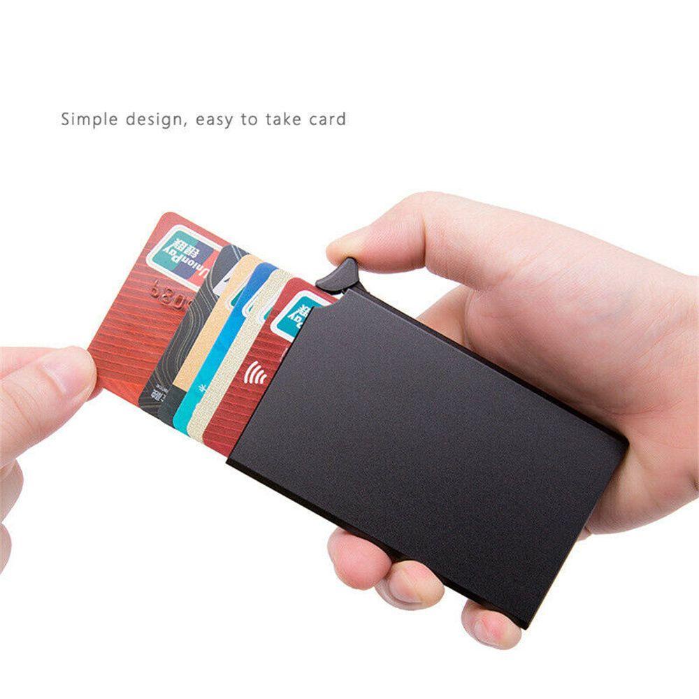 UPSTOP Ví Đựng Thẻ RFID Bằng Hợp Kim Nhôm Nhiều Màu Sắc