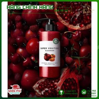 [FREESHIP- HÀNG CHÍNH HÃNG] Sữa Rửa Mặt Rau Củ Super Vegitoks Xanh 300ml