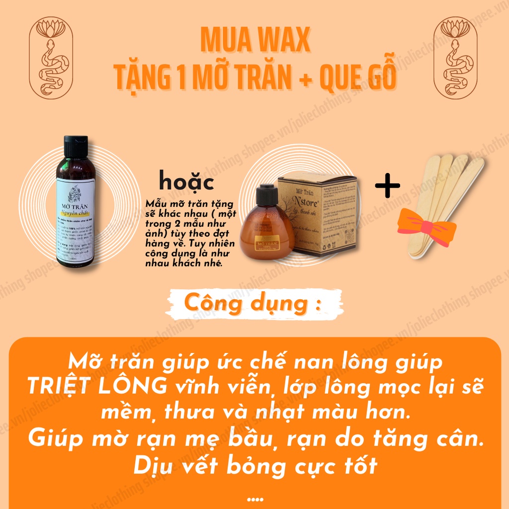 Nồi nấu wax sáp hạt đậu tẩy lông chuyên dụng triệt lông