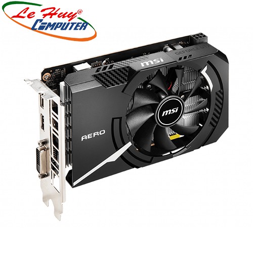 [Mã ELMSHX03 hoàn 6% xu đơn 2TR] Card màn hình - VGA MSI GTX 1650 D6 AERO ITX 4G OCV1 | BigBuy360 - bigbuy360.vn
