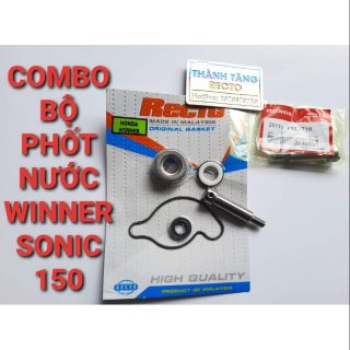 BỘ PHỐT BƠM NƯỚC WINNER/SONIC 150/CBR150R PHỐT + CỐT BƠM-TRỤC BƠM THAILAN