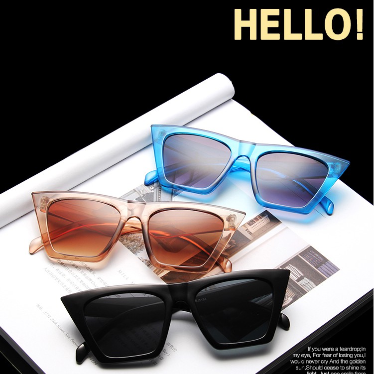 Kính mát gọng vuông thời trang 2020 dành cho nữ