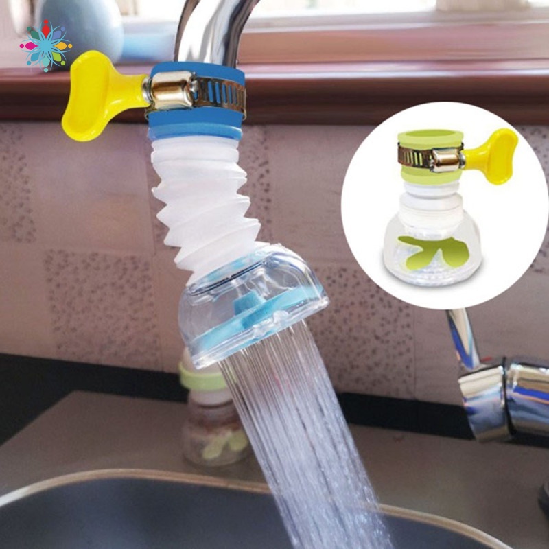 1 Vòi Nước Nối Dài Xoay 360 Độ Có Thể Điều Chỉnh