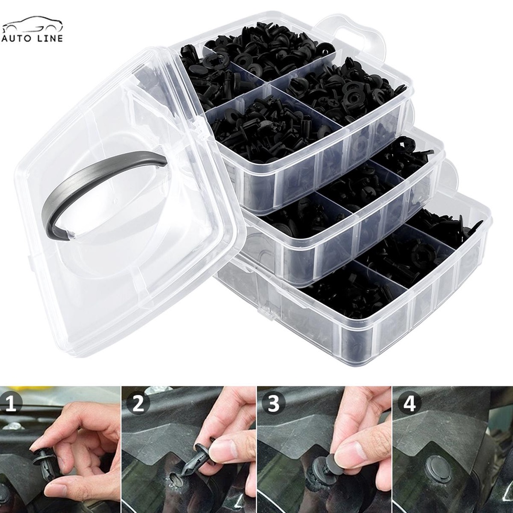 Set 625 Đinh Tán Phụ Tùng Cao Cấp Cho Xe Ô Tô SHOPCYC0123