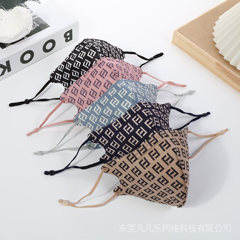 Khẩu Trang cotton 3 Lớp Chống Bụi Thoáng Khí Có Thể Giặt Tái Sử Dụng