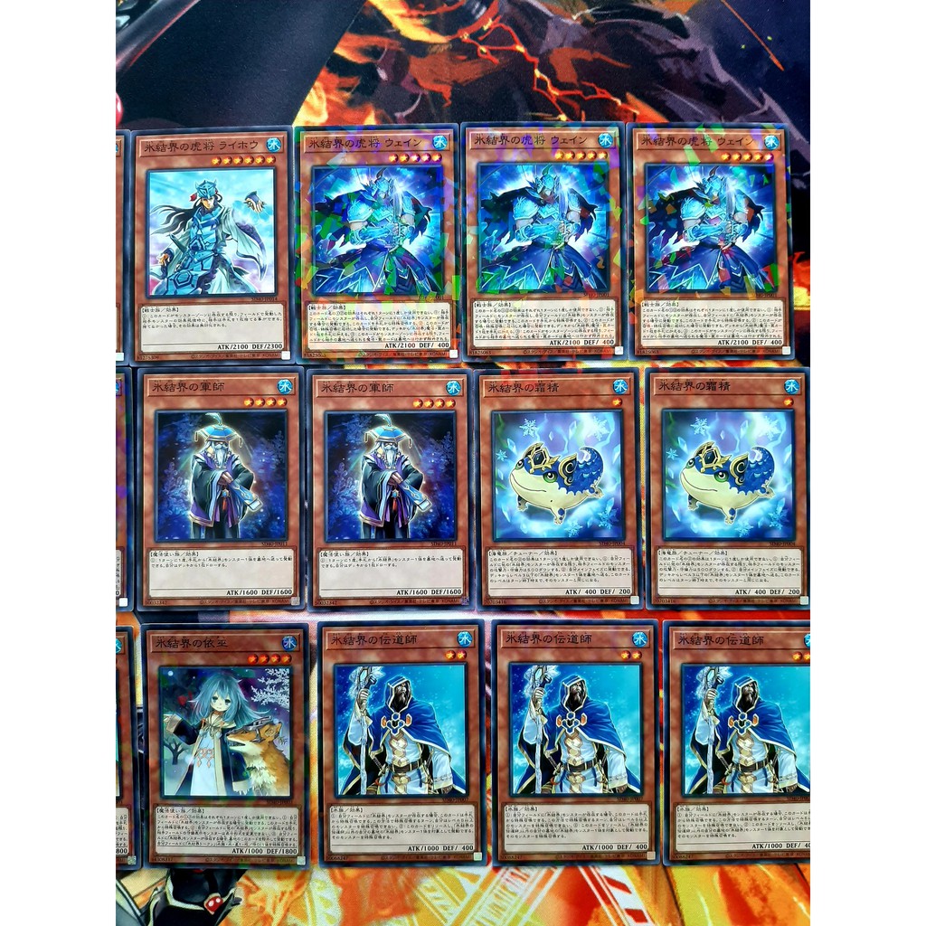 SET BÀI YUGIOH XẾP SẲN - SD 40 - Set Ice Barricer XUẤT XỨ NHẬT BẢN