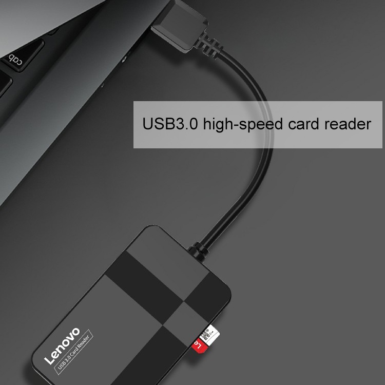 Đầu Đọc Thẻ Nhớ Đa Năng Lenovo D302 USB 3.0
