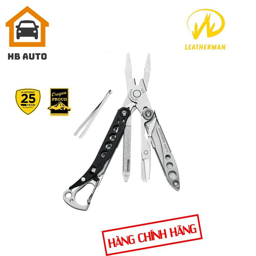 Kìm Đa Năng Leatherman Style PS 8Tools tích hợp 8 công năng với thép không rỉ ,dụng cụ tuyệt vời du lịch