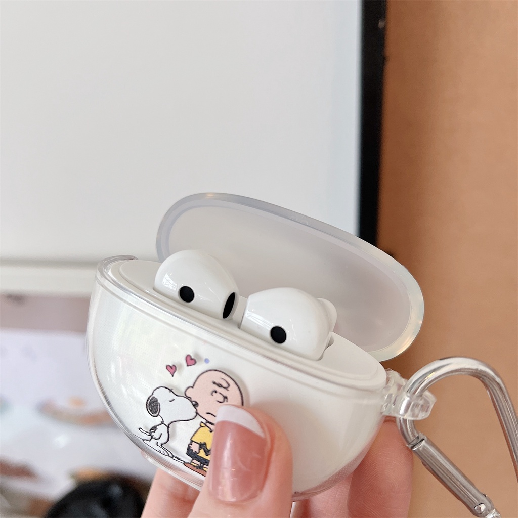 Ốp Hộp Đựng Tai Nghe Nhét Tai TPU Mềm Trong Suốt Cho OPPO Enco air 2/Enco air
