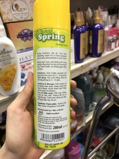 Xịt phòng thơm Spring 280ml