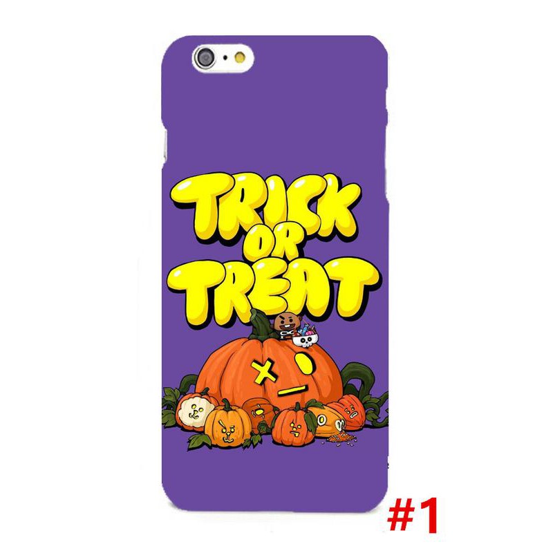 Ốp điện thoại in hình Bangtan của BTS phong cách Kpop/Halloween cho iPhone