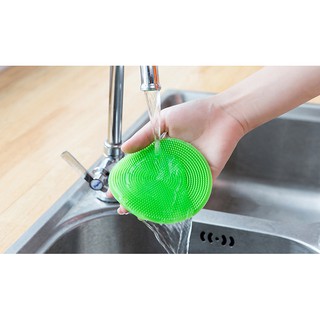 COMBO 5 Miếng Silicon Rửa Chén Dĩa Đa Năng