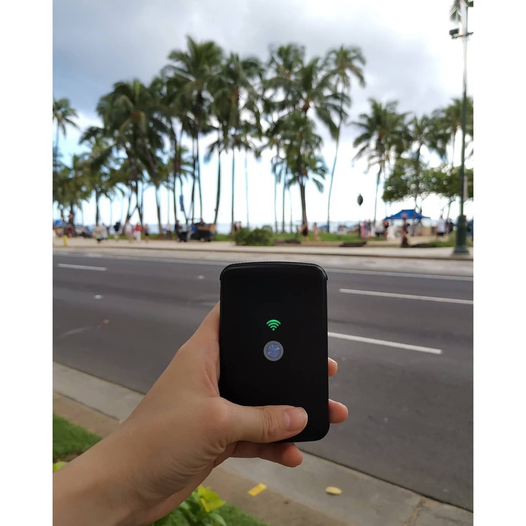 Bộ Phát wifi Pokefi Du Lịch Không Cần Sim, Không Cần Roaming Data, Có Sẵn 5GB