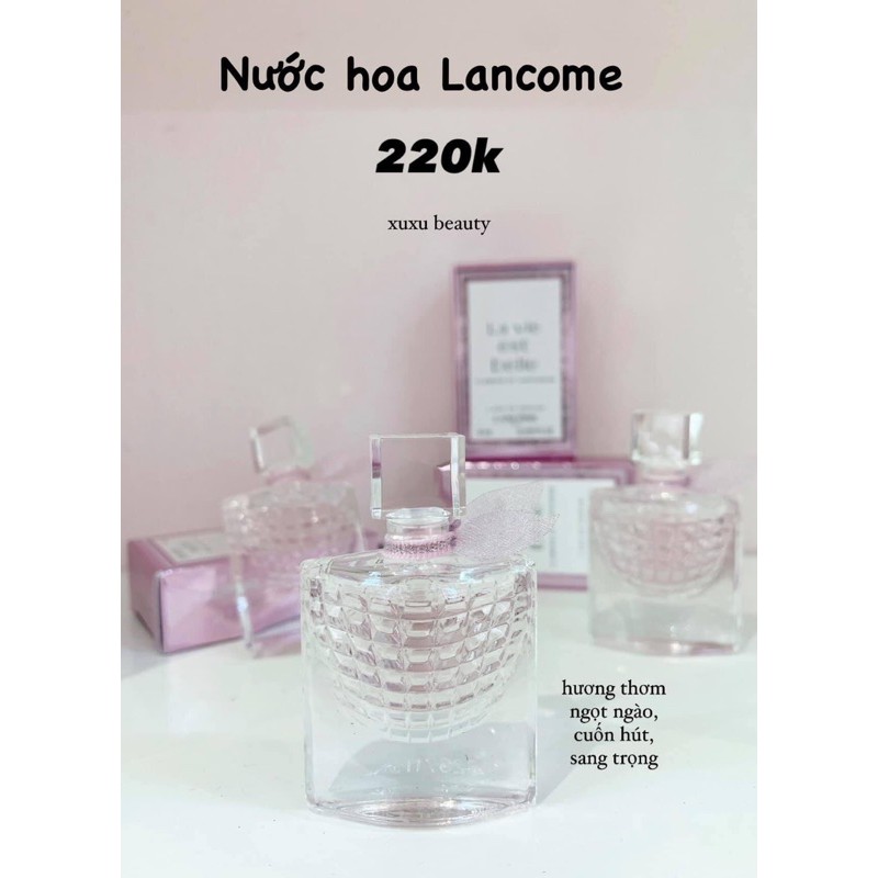 nước hoa lancome la vie est belle hồng