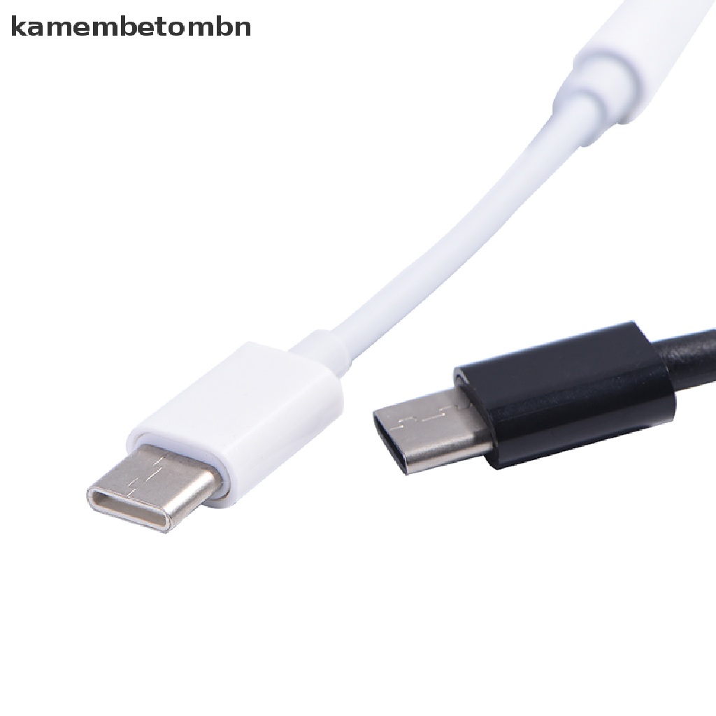 Dây Cáp Chuyển Đổi Tai Nghe Từ Type-C Sang 3.5mm Usb 3.1 Type C Usb-C Male Sang 3.5 Aux (Kamembetombn)