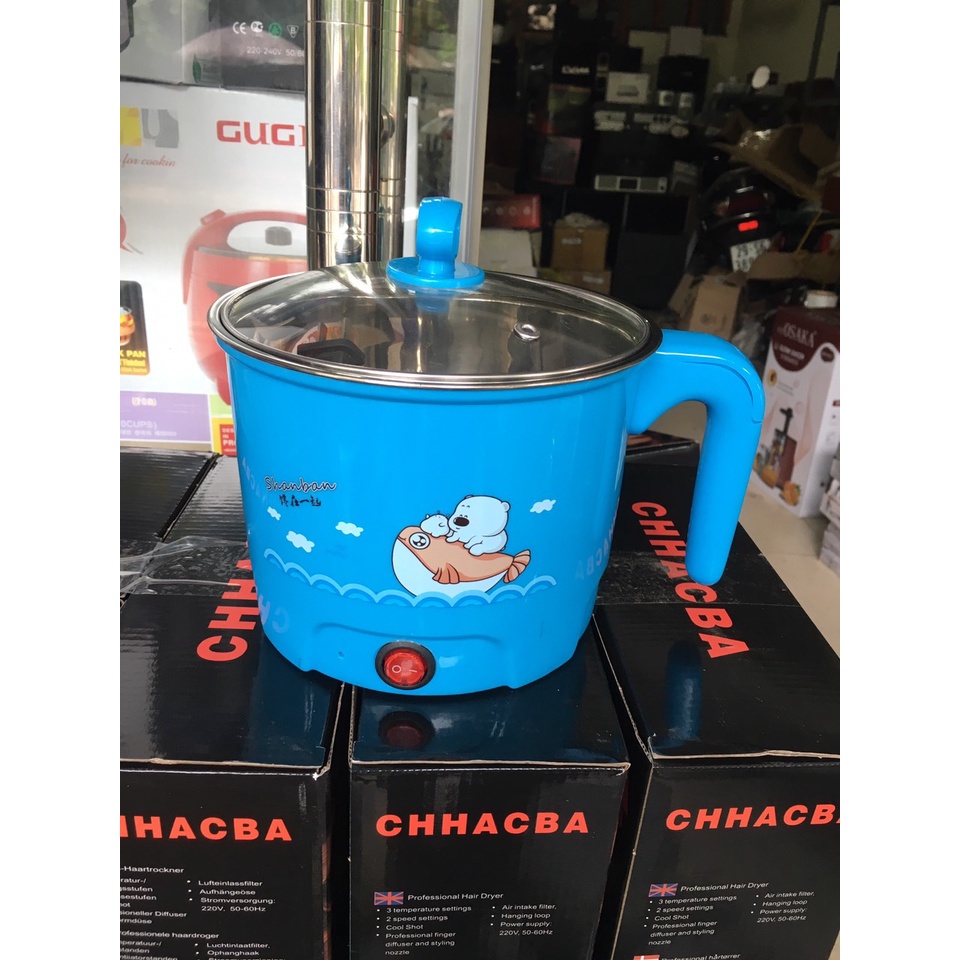 1,8 lít Lõi Inox - Nồi Nấu Lẩu, Nấu Mì, Kho Thịt, Kho Cá, Hâm Nóng Đồ ăn Tiện Dụng