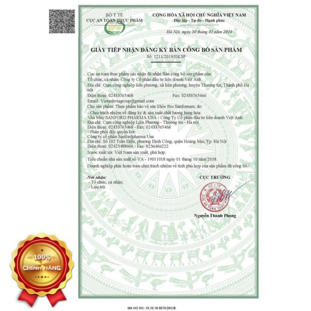 Bio Sanfomum - Men vi sinh dành riêng cho táo bón, tiêu chảy