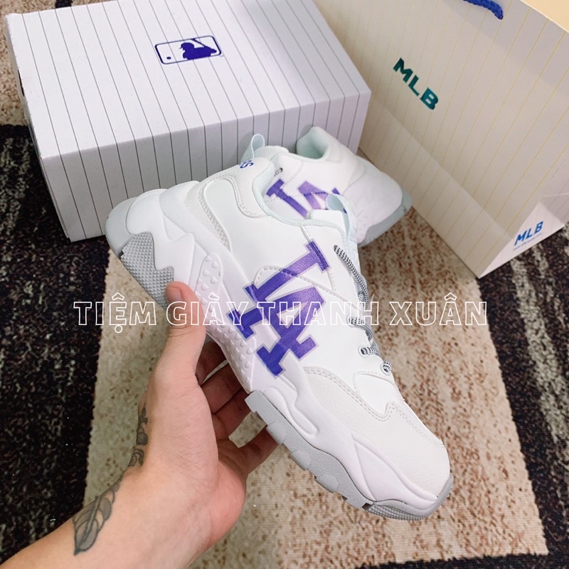 Giày Mlb LA, Hàng S.cấp chuẩn Trung, giày thể thao nam nữ,mlb chunky,giày học sinh, giày mlb full box + quà tặng