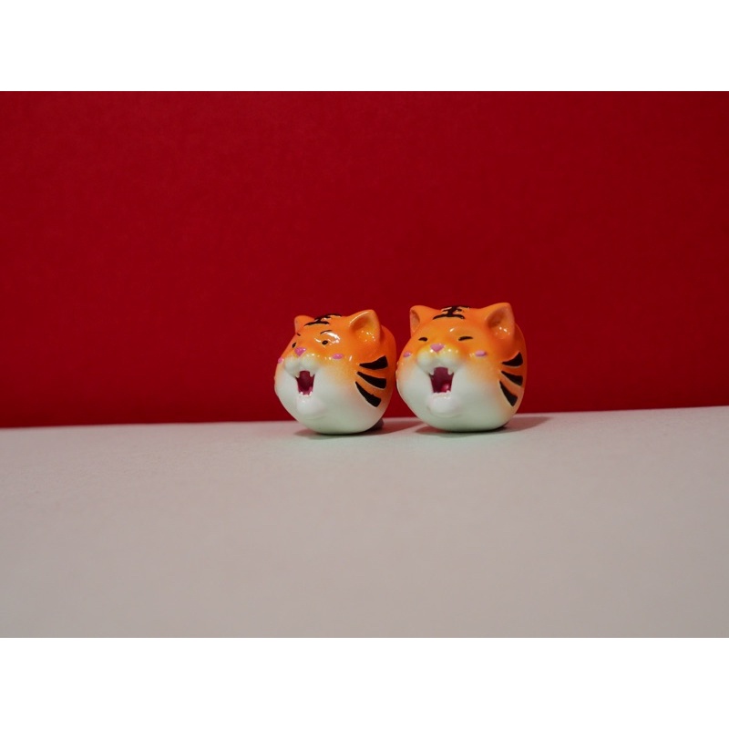 Nút bàn phím cơ hình hổ mắt híp màu cam trắng bản Original/ Resin keycap/ Keycap set/ Esc keycap/ Gift for gamer