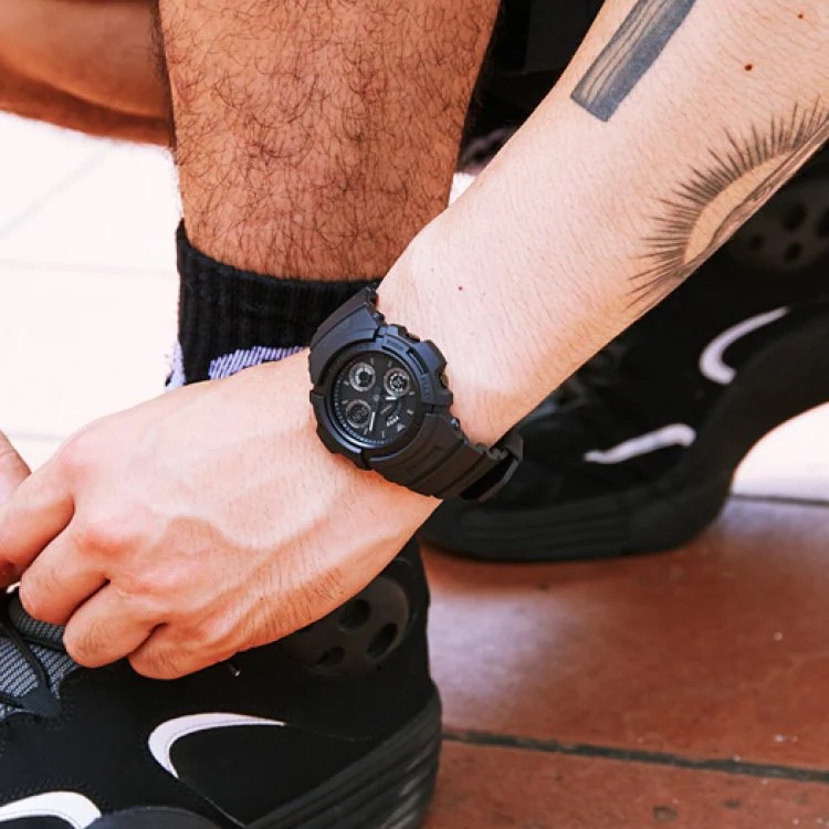 Đồng hồ nam Casio G-Shock AW-591BB-1A chống va đập, chống nước 200m, hàng chính hãng