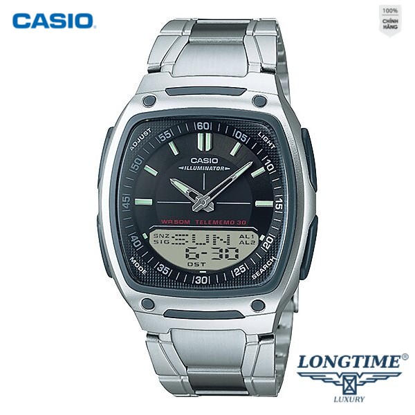 Đồng Hồ nam Casio Dây Kim Loại AW-81D-1AVDF Chính Hãng