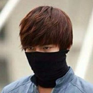 Rẻ nhất thị trường Khăn bịt mặt Alan Walker - Khăn đa năng đen trơn lee min ho