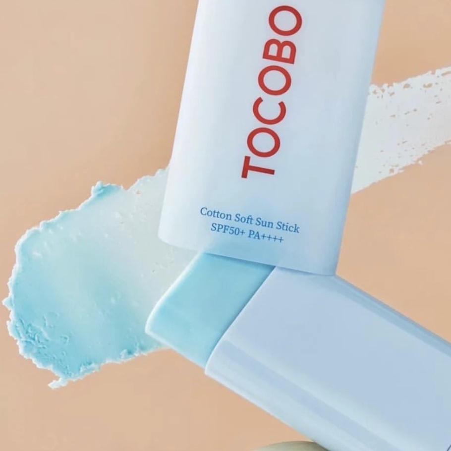 Thanh Lăn Chống Nắng Hữu cơ, Thuần Chay TOCOBO Cotton Soft Sun Stick SPF50+ PA++++