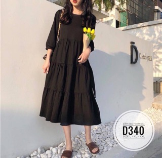 Bigsize Đầm BBD form dài D340