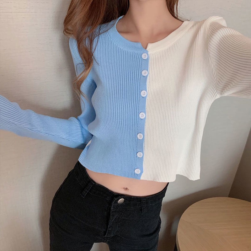 Áo khoác Cardigan dệt kim mềm mại phong cách Hàn Quốc đơn giản cho nữ