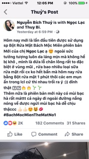 Bột rửa mặt BÁCH MỘC NIÊN THE MÁT