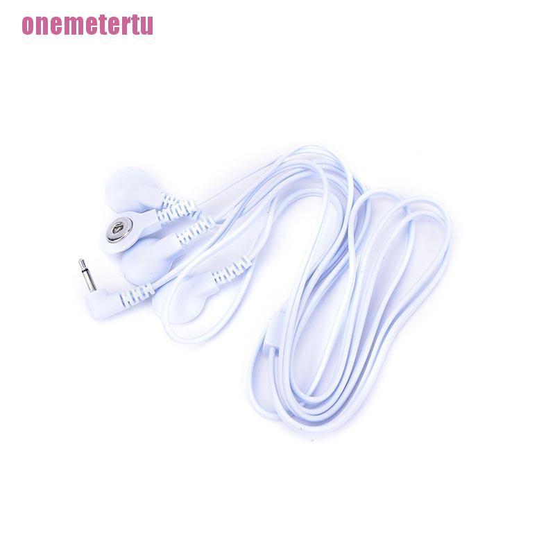 Dây Dẫn Điện Cực 2.5mm 4 Nút 2 Trong 1 Cho Liệu Pháp Liệu Pháp