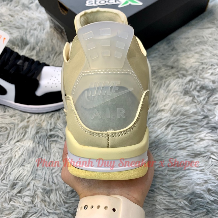 Giày jordan 4 off white jd kem đế khí tăng chiều cao