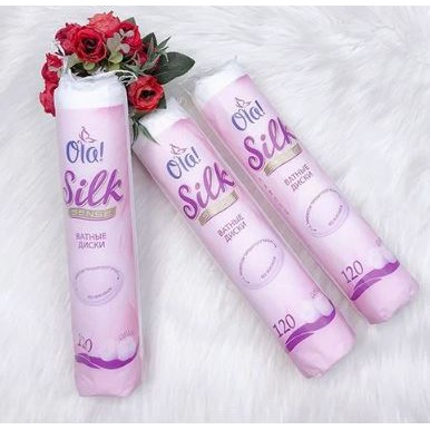 Bông Tẩy Trang Ola Silk Cotton Pads Silk Sense
