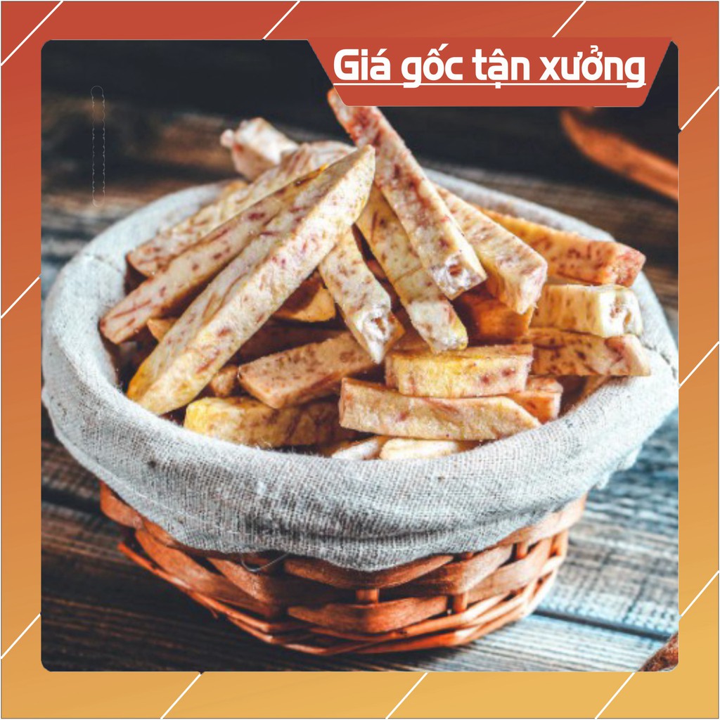 Khoai môn sấy L'angfarm bịch 350g Hương vị tự nhiên, giòn, ngon, hấp dẫn.