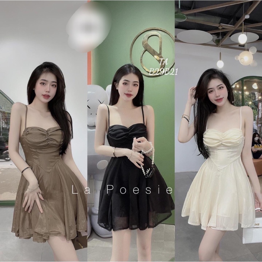 Váy tơ xinh xỉu ce úi