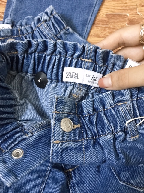 Quần Jean xanh ZARA xuất dư