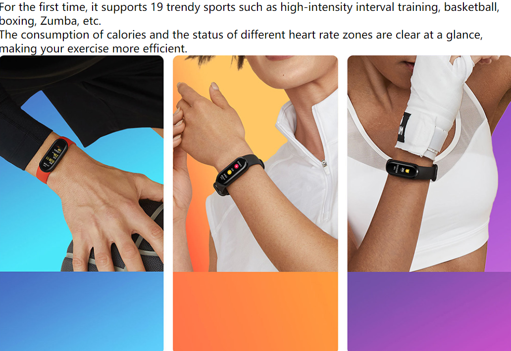 [Free Film]Vòng Đeo Tay Thông Minh Xiaomi Mi Band 6 Màu 2021 Kết Nối Bluetooth Theo Dõi Sức Khỏe Kèm Phụ Kiện